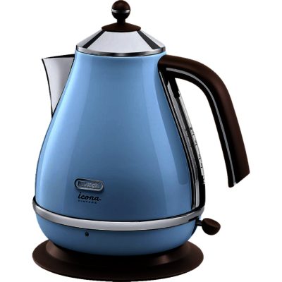 Delonghi KBOV3001.AZ Vintage Icona Kettle in Anita Blue
